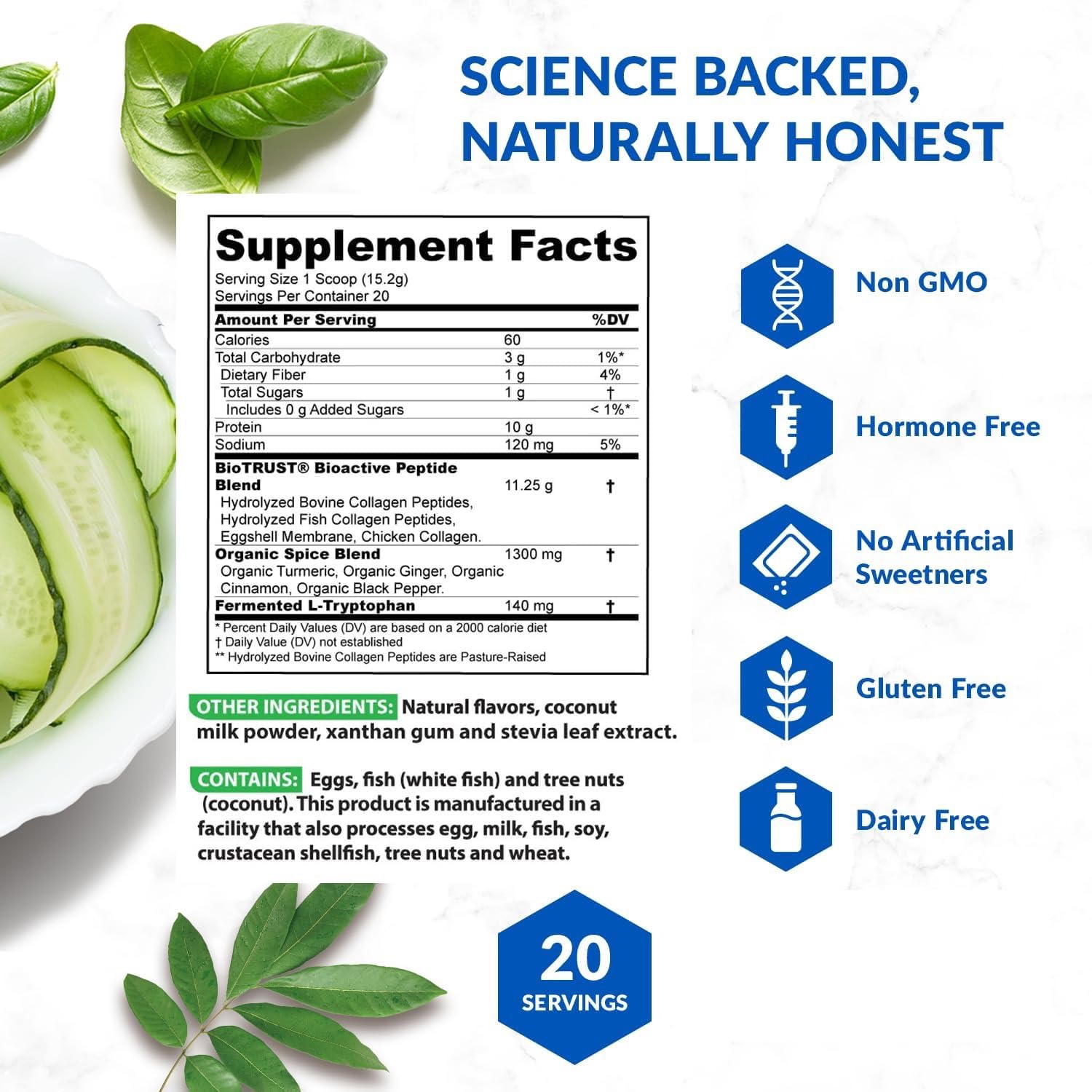 Foto 7 | Colágeno en Polvo Biotrust con Cúrcuma- Venta Internacional
