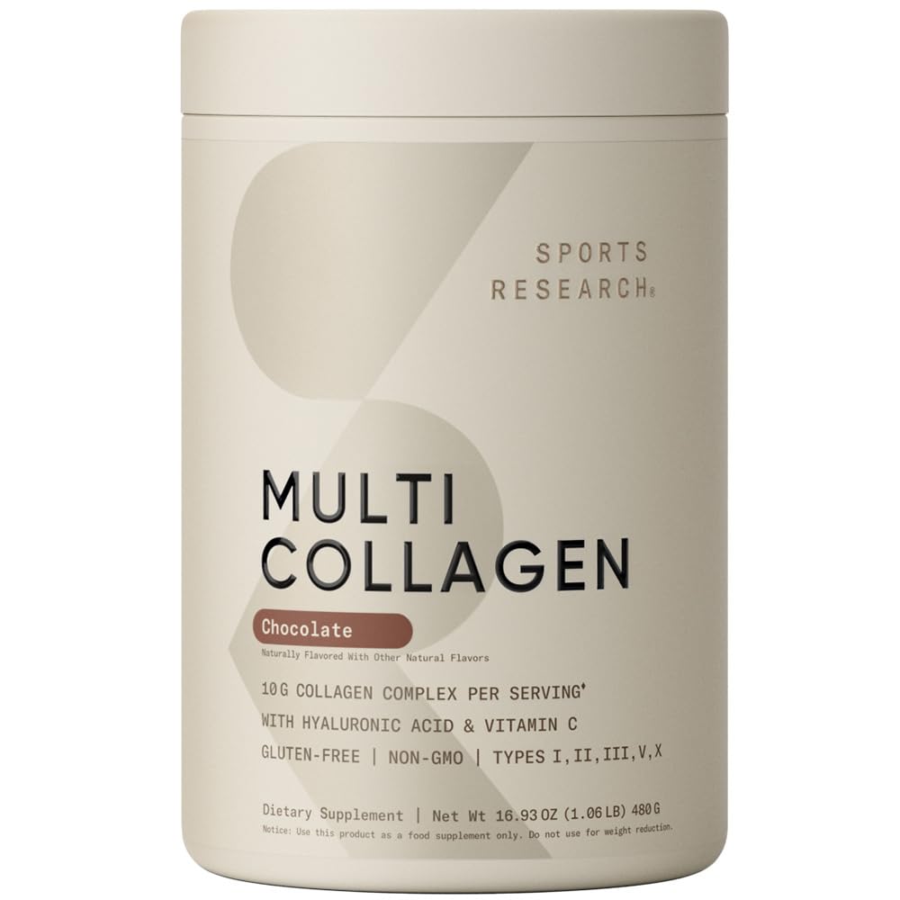 Foto 2 pulgar | Proteína de Colágeno en Polvo Sports Research Multi Type I II III V X - Venta Internacional