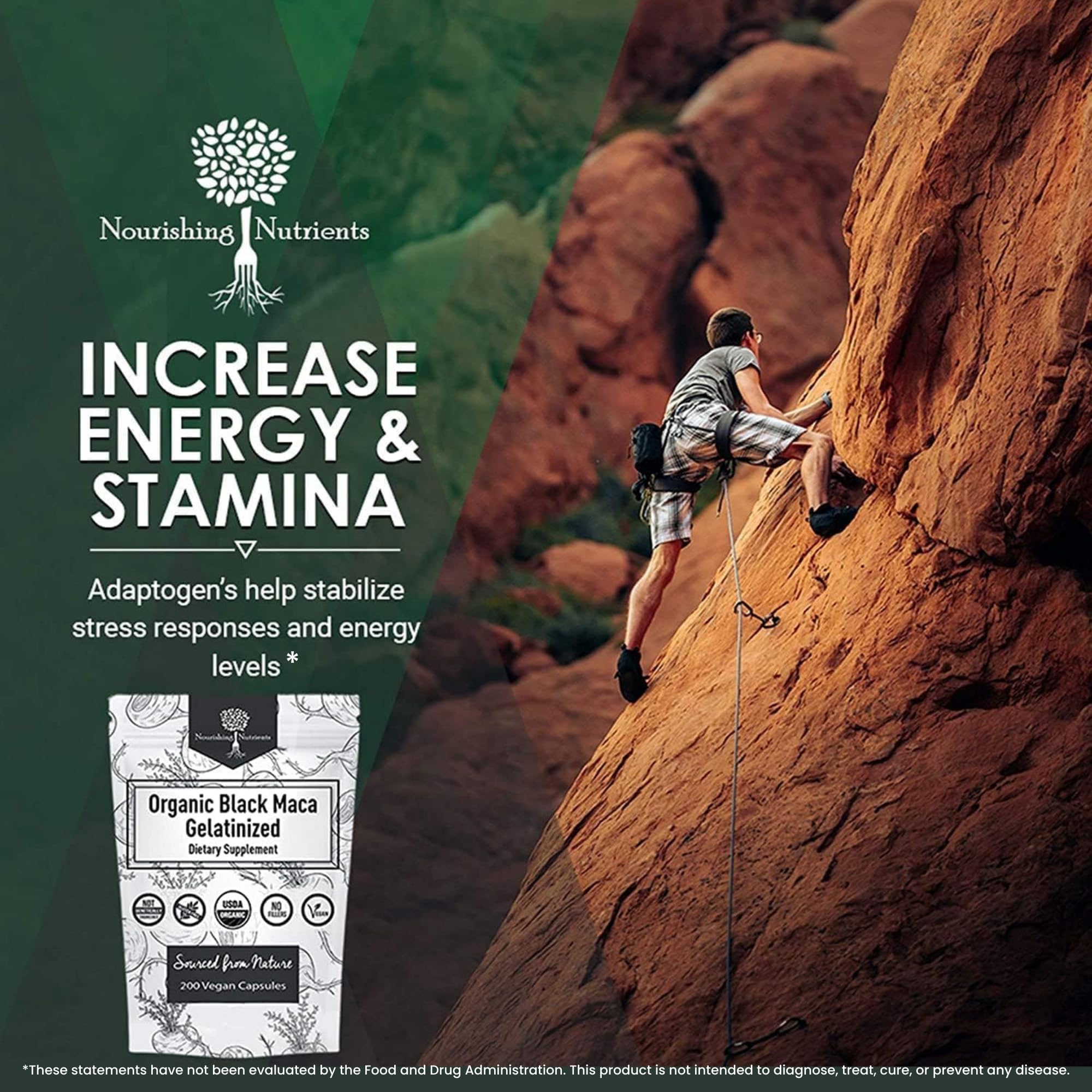 Foto 3 | Suplemento Nutritivo Y Nutritivo Black Ma Orgánica Gelatinizada - Venta Internacional.