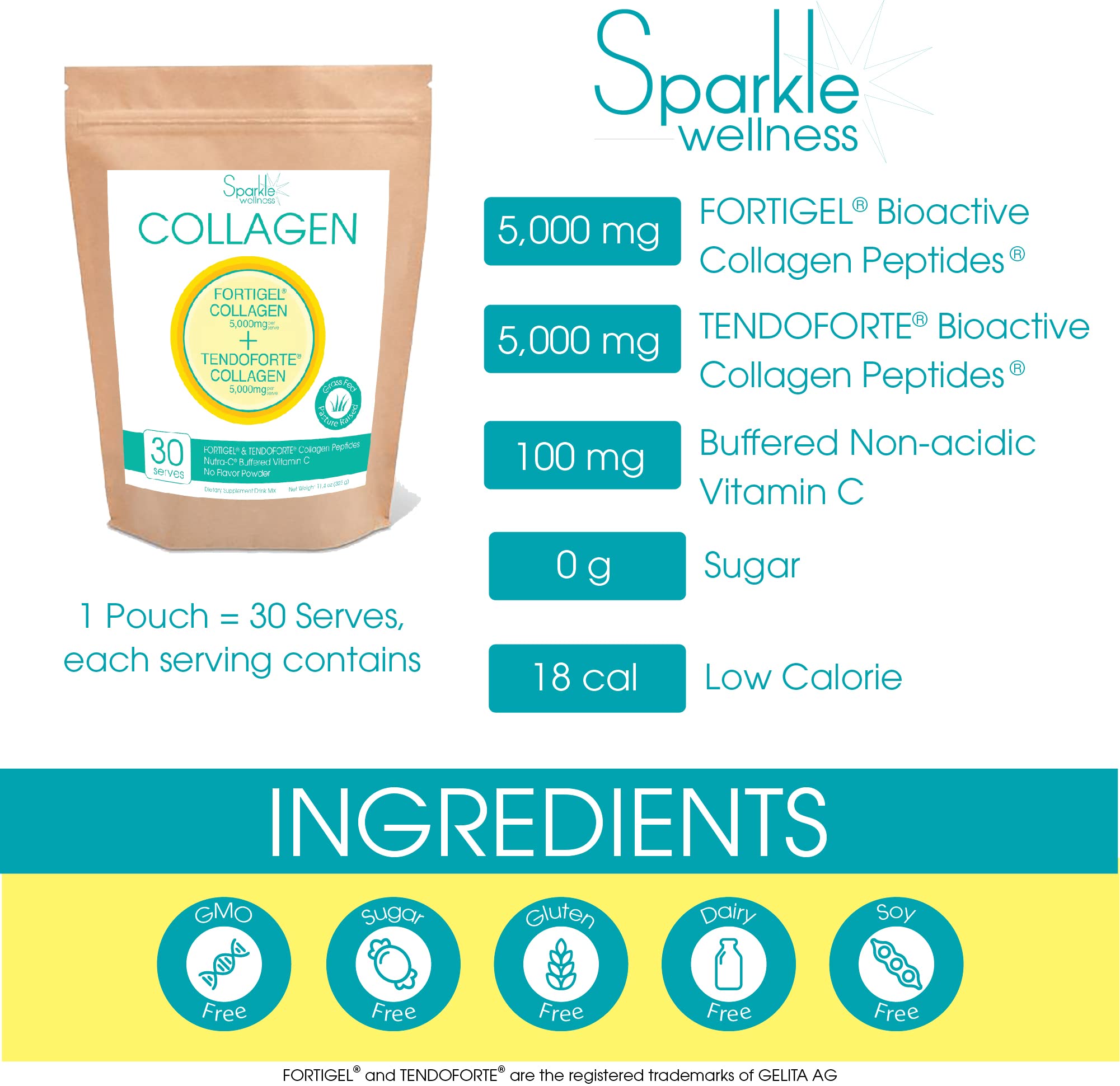 Foto 6 pulgar | Suplemento Sparkle Collagen Joint Boost Para 30 Porciones - Venta Internacional.