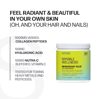 Foto 4 | Suplemento De Colágeno En Polvo Sparkle Wellness Skin Boost Plus - Venta Internacional.