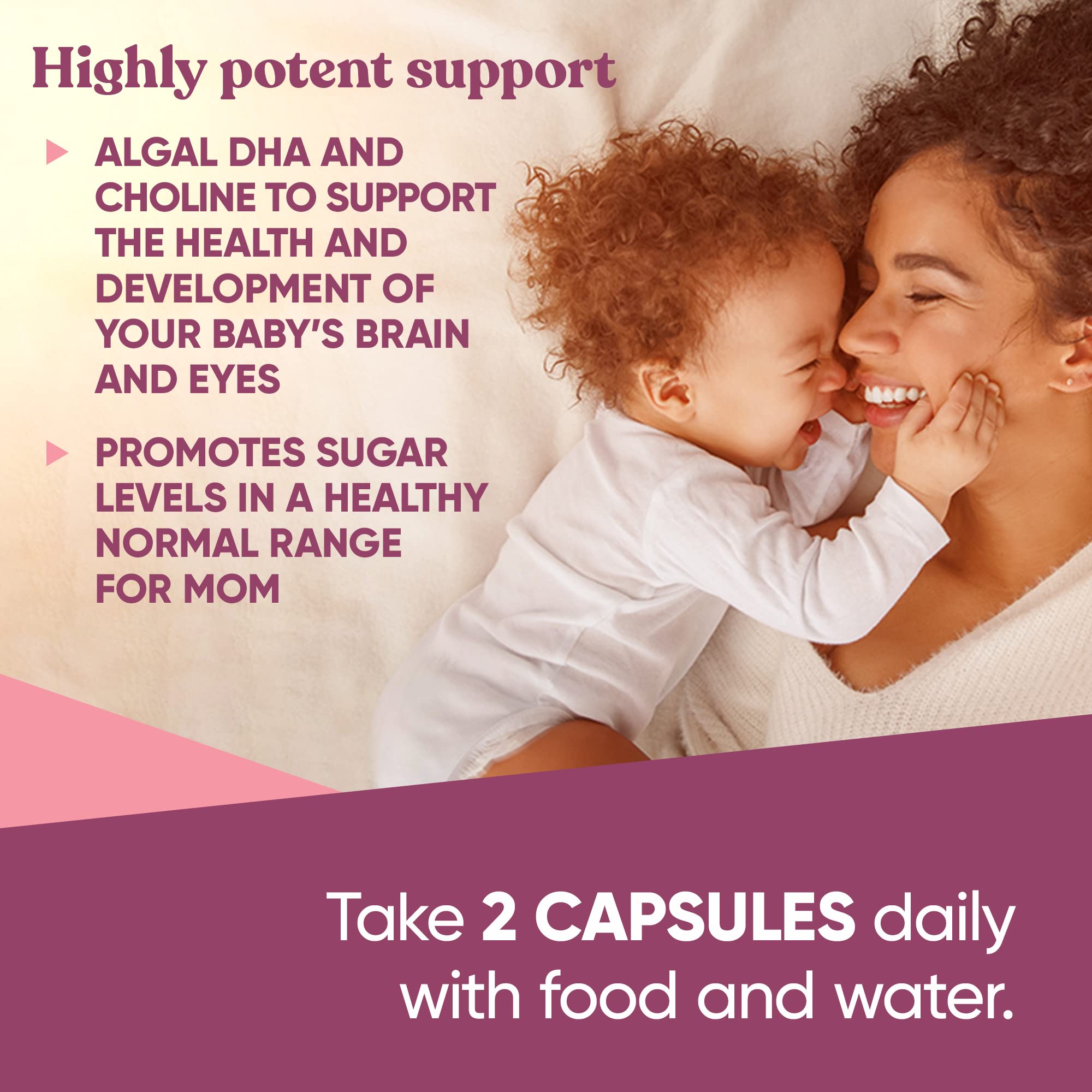 Foto 4 | Prenatal Vitamins Glow Healthy, Folato Dha Para El Embarazo, 1200 Mcg - Venta Internacional.