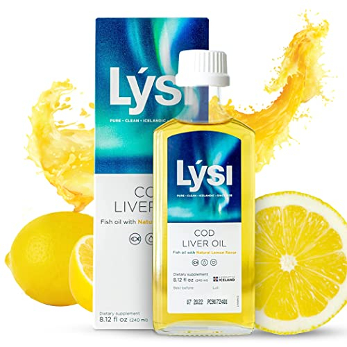 Foto 1 | Aceite De Hígado De Bacalao Lysi Sabor Limón 240 Ml 1100 Mg Omega-3 - Venta Internacional.