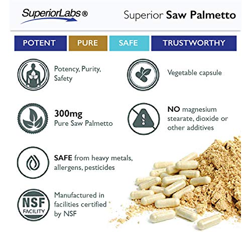 Foto 5 | Extracto De Palma Enana Americana Superior Labs, No Modificado Genéticamente, No Sintético, 300 Ml - Venta Internacio