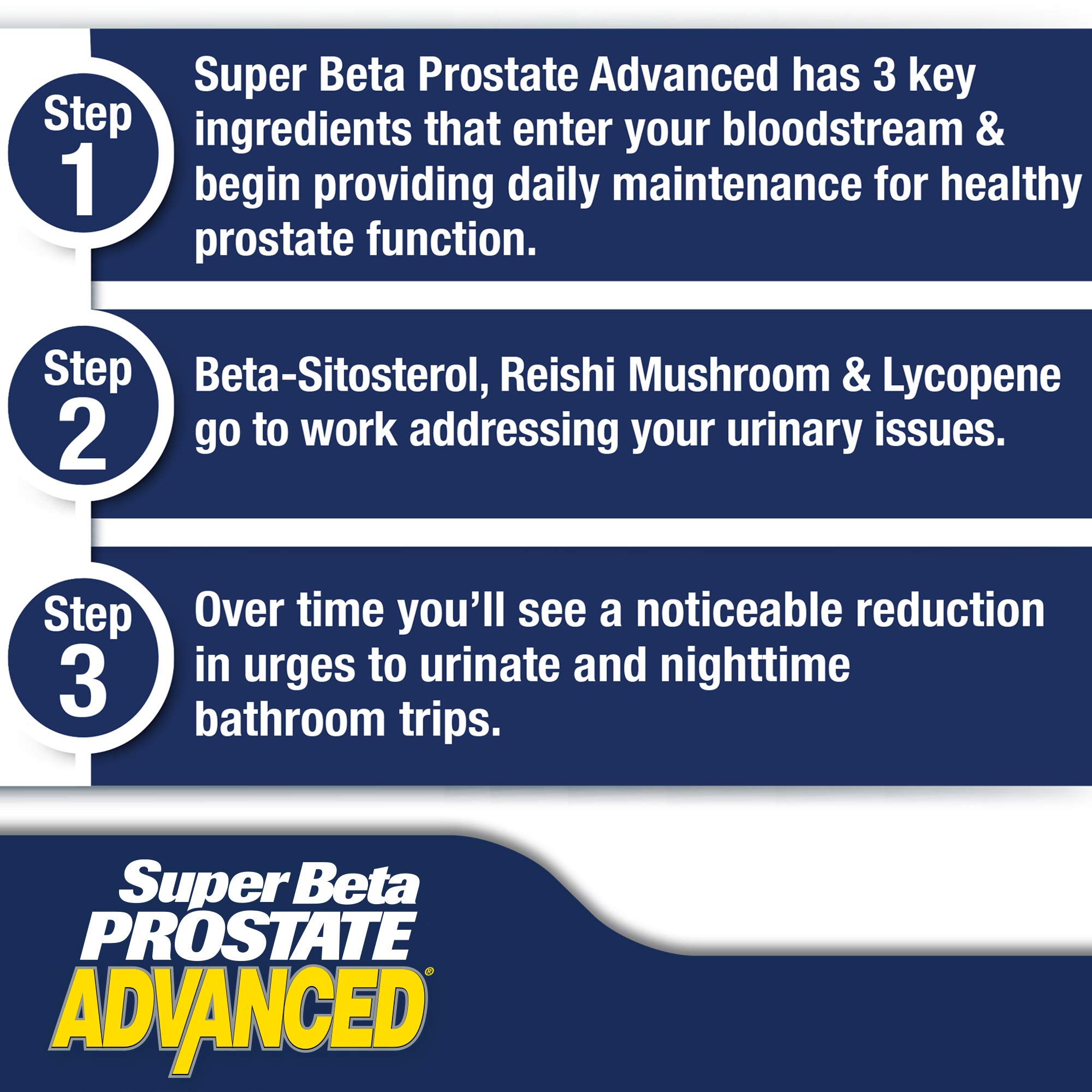 Foto 7 pulgar | Suplemento New Vitality Super Beta Prostate Advanced, Masticable - Venta Internacional.
