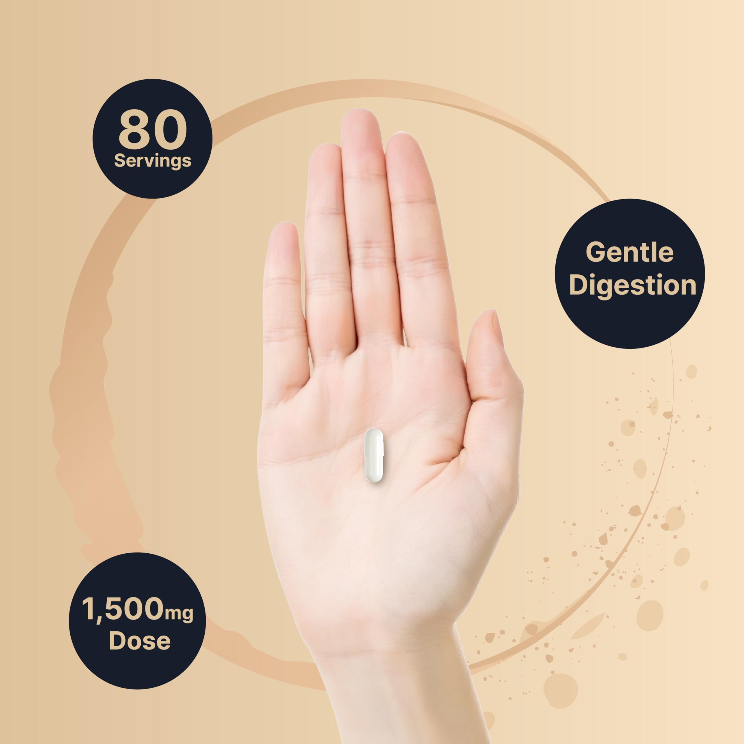 Foto 5 pulgar | Suplemento De Taurato De Magnesio Naturebell 1500 Mg 240 Cápsulas - Venta Internacional.