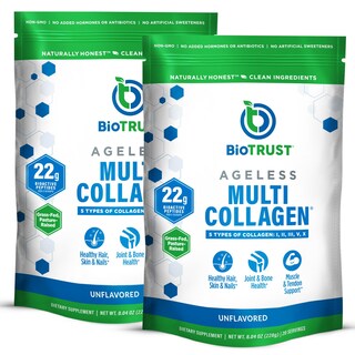Foto 1 | Proteína de Colágeno en Polvo Biotrust Ageless Multi 10 G Paquete de 2 - Venta Internacional