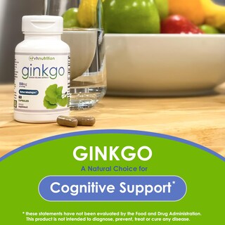 Foto 2 | Suplemento Vh Nutrition Ginkgo Biloba 60 Cápsulas - Venta Internacional