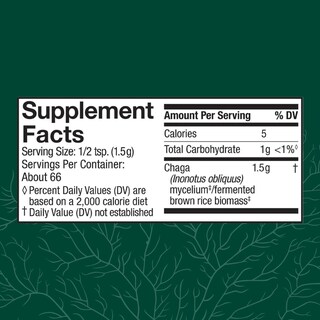 Foto 2 | Suplemento de Hongos Host Defense Chaga Powder 100 Ml - Venta Internacional