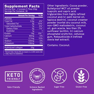 Foto 2 | Proteína en Polvo de Colágeno de Chocolate 1,25 Kg - Venta Internacional