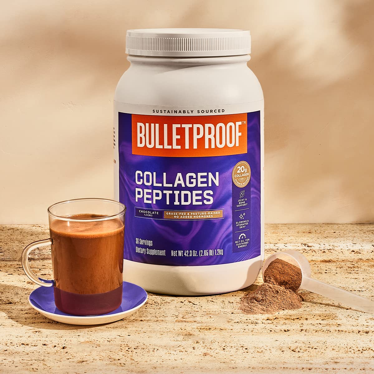 Foto 4 pulgar | Proteína en Polvo de Colágeno de Chocolate 1,25 Kg - Venta Internacional