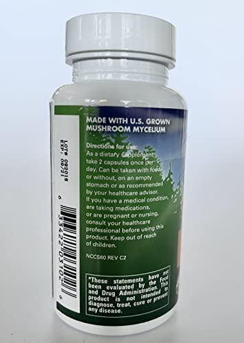 Foto 4 pulgar | Suplemento Host Defense Cordyceps 60 Cápsulas sin Sabor - Venta Internacional