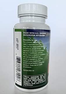 Foto 3 | Suplemento Host Defense Cordyceps 60 Cápsulas sin Sabor - Venta Internacional