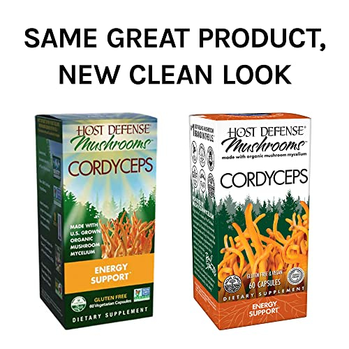 Foto 5 pulgar | Suplemento Host Defense Cordyceps 60 Cápsulas sin Sabor - Venta Internacional