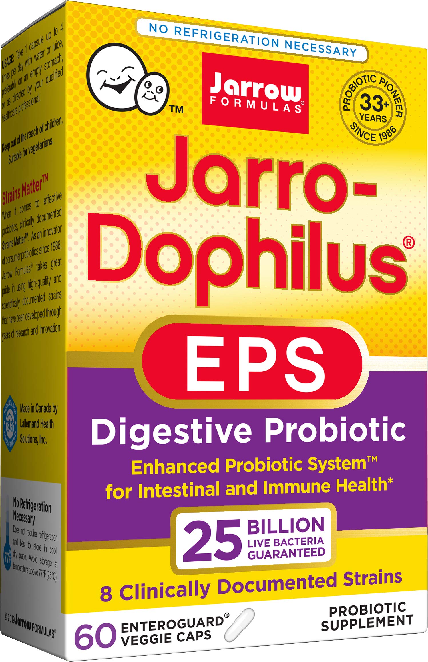 Foto 2 pulgar | Suplemento Jarro-dophilus Eps De Jarrow Formulas, 25 Mil Millones, 60 Cápsulas - Venta Internacional.