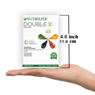 Foto 7 | Suplemento Multivitamínico Nutrilite Double X 60 Comprimidos - Venta Internacional.