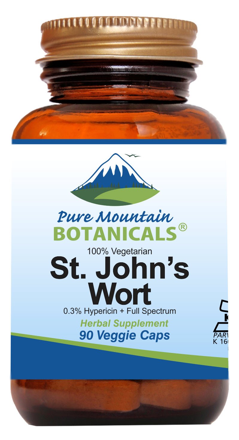 Foto 2 pulgar | Suplemento de Hierba de San Juan Pure Mountain Botanicals 450 Mg - Venta Internacional