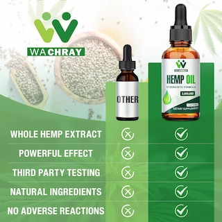 Foto 7 | Gotas De Aceite De Cáñamo Wachray De Alta Potencia De 2.000.000 Mg, Paquete De 2 - Venta Internacional.