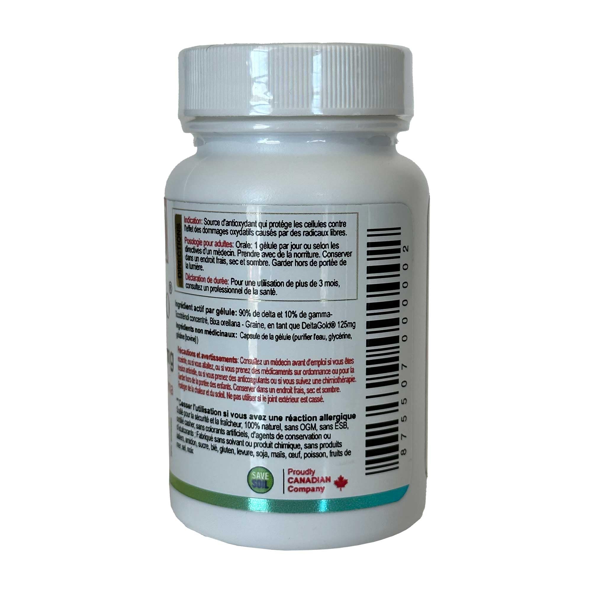 Foto 8 pulgar | Suplementos: Extracto De Bienestar, Annatto, Tocotrienoles, Vitamina E, 125 Mg, 60 Cápsulas Blandas - Venta Internaci