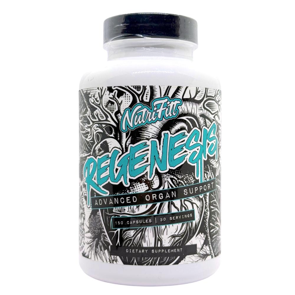 Foto 2 pulgar | Regenesis Nac Cúrcuma Cardo Mariano 150 Capsulas Nutrifitt