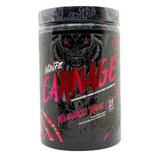 Foto 1 | Preentreno Carnage 21 Servicios Sabor Rougarou Rage Nutrifitt
