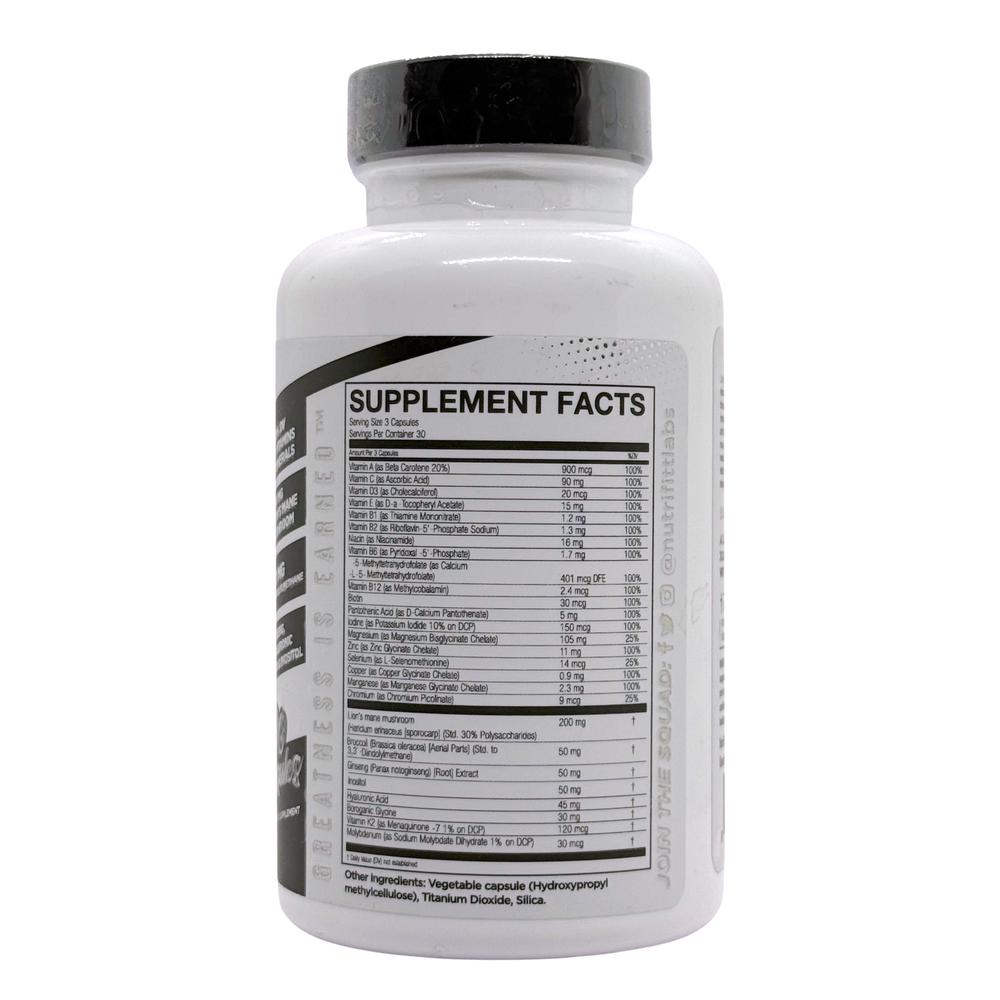 Foto 3 pulgar | Multivitaminico Epic Multi 90 Capsulas Nutrifitt