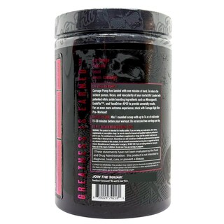 Foto 3 | Carnage Pump Ragesicle 21 Serv Óxido Nítrico Non Stim Nutrifitt
