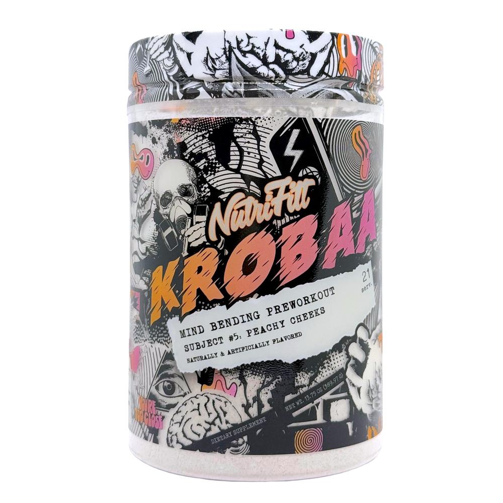 Foto 2 pulgar | Preentreno Krobaa 21 Servicios Peachy Cheeks (durazno) Nutrifitt