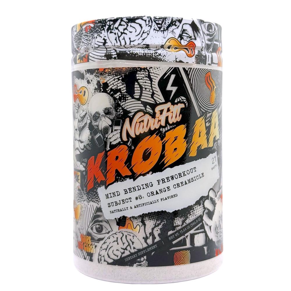 Preentreno Krobaa 21 Servicios Orange Creamsicle (naranja) Nutrifitt