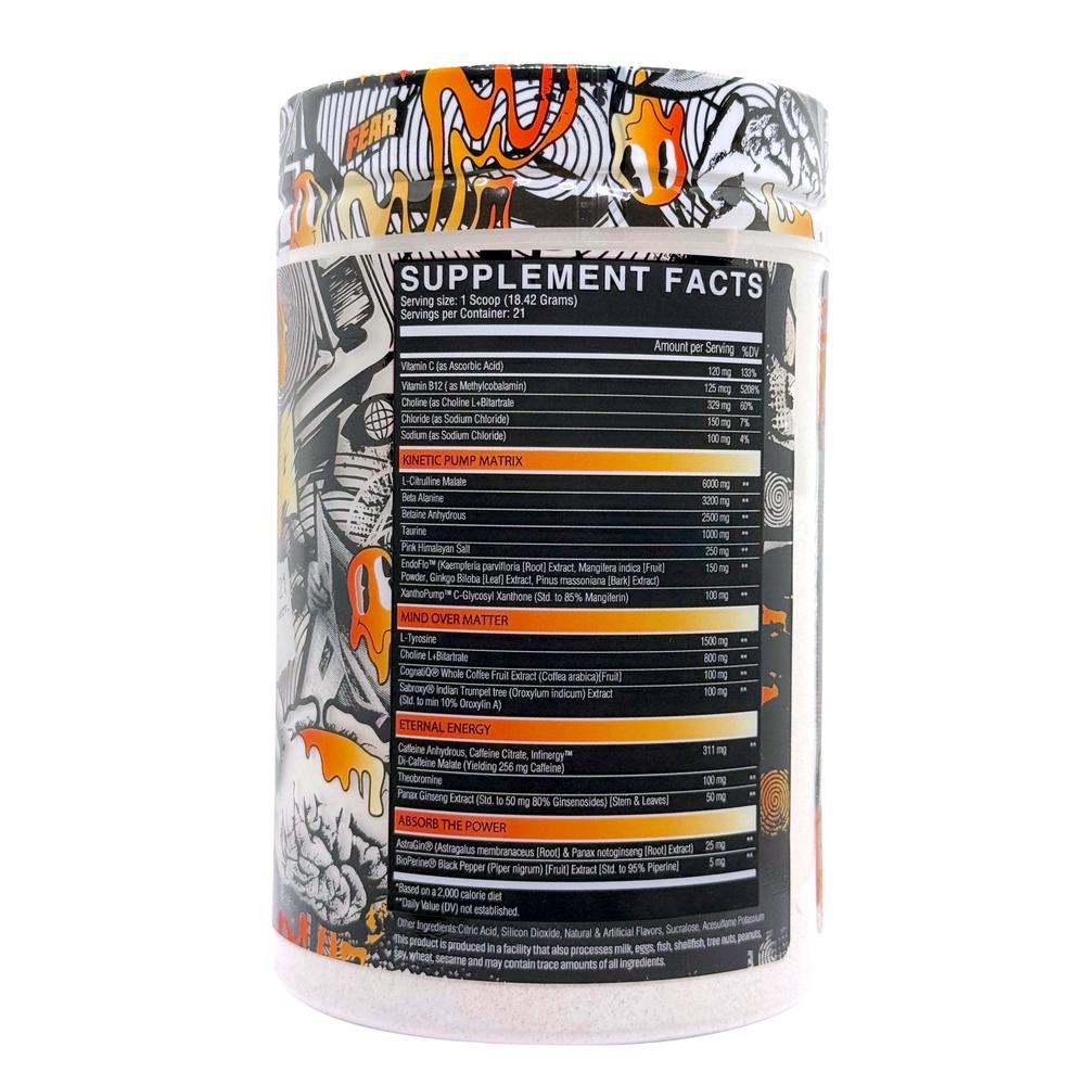 Foto 2 | Preentreno Krobaa 21 Servicios Orange Creamsicle (naranja) Nutrifitt