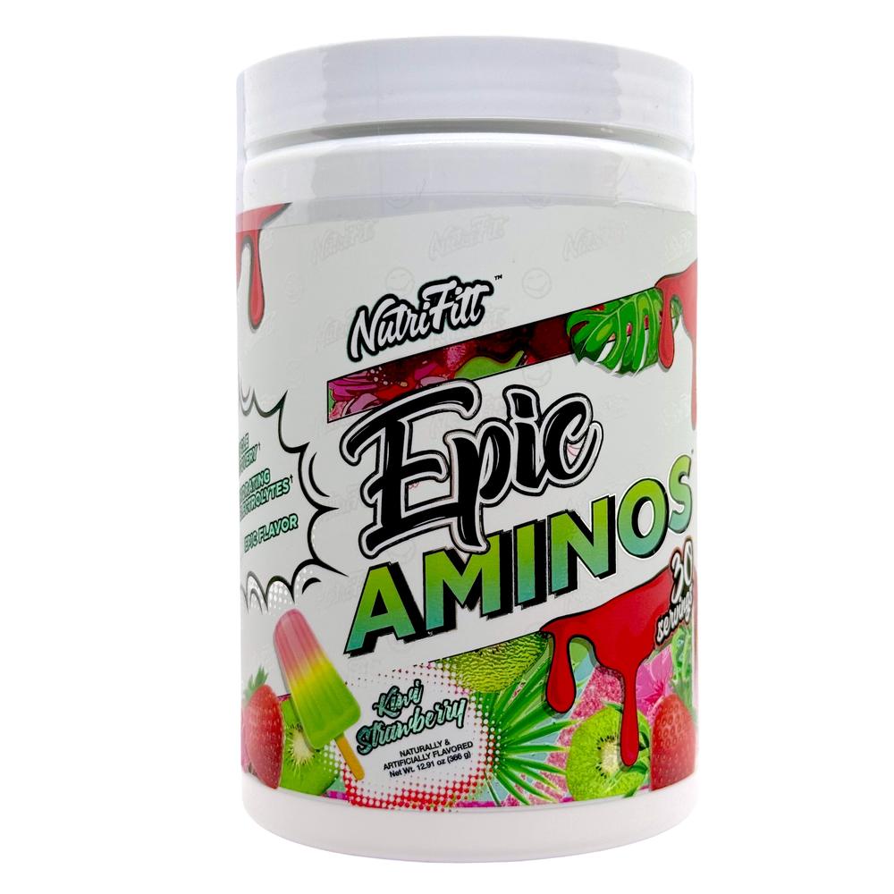 Foto 2 pulgar | Epic Aminos 30 Servicios Kiwi Fresa Nutrifitt