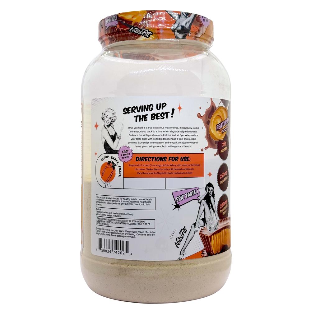 Foto 4 pulgar | Epic Whey 25 Servicios Chocolate Peanut Butter Nutrifitt