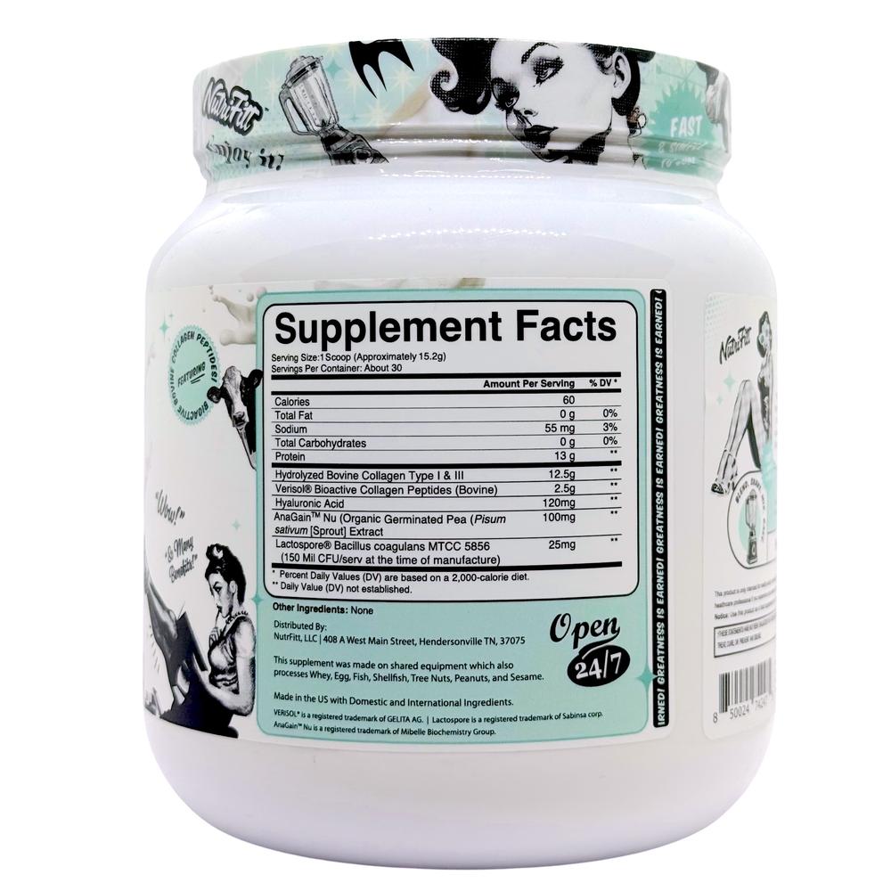 Foto 2 | Epic Collagen Colágeno Bovino Tipo 1 Y 2 Sin Sabor 30 Serv Nutrifitt