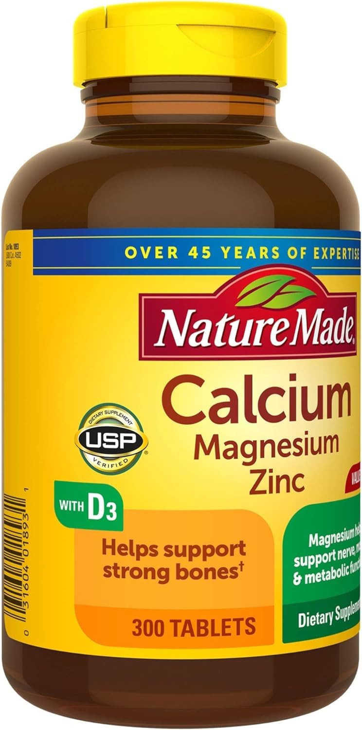 Foto 3 pulgar | Suplemento de Calcio Magnesio y Zinc Nature Made con Vitamina D - Venta Internacional