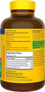 Foto 3 | Suplemento de Calcio Magnesio y Zinc Nature Made con Vitamina D - Venta Internacional