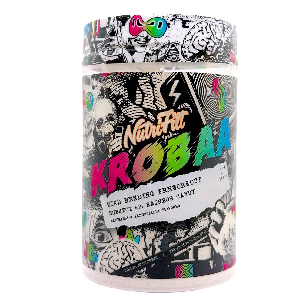 Foto 2 pulgar | Preentreno Krobaa 21 Servicios Rainbow Candy Nutrifitt
