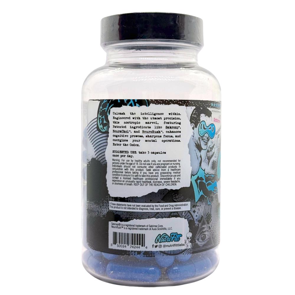 Foto 4 pulgar | Codex Melena De León Nootropic 90 Cápsulas Nutrifitt