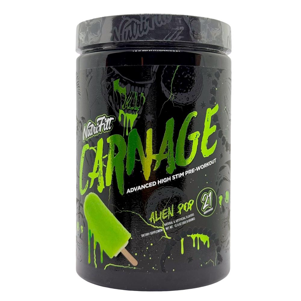 Foto 2 pulgar | Preentreno Carnage 21 Servicios Alien Pop Nutrifitt