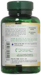 Foto 2 | Suplemento Nature's Bounty Milk Thistle 250 Mg 200 Cápsulas - Venta Internacional.