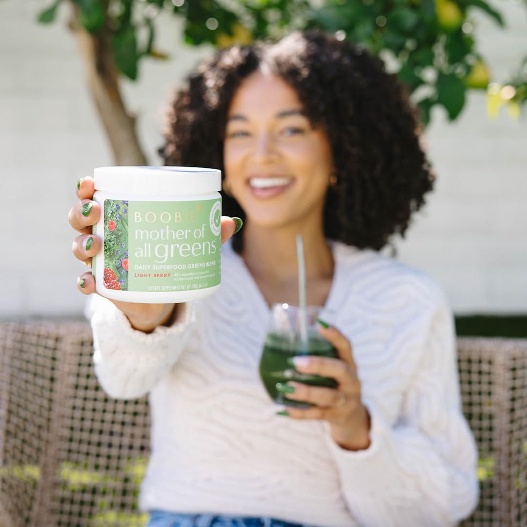 Foto 5 pulgar | Super Greens Powder Boobie Mother Of All Greens, 30 Porciones - Venta Internacional.