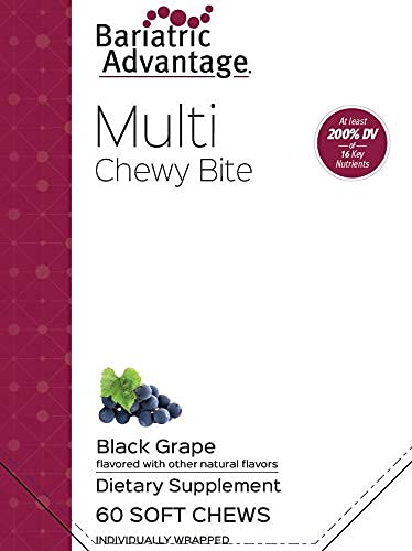 Foto 3 pulgar | Multivitamínico Masticable Bariatric Advantage Black Uva 60 Tabletas - Venta Internacional