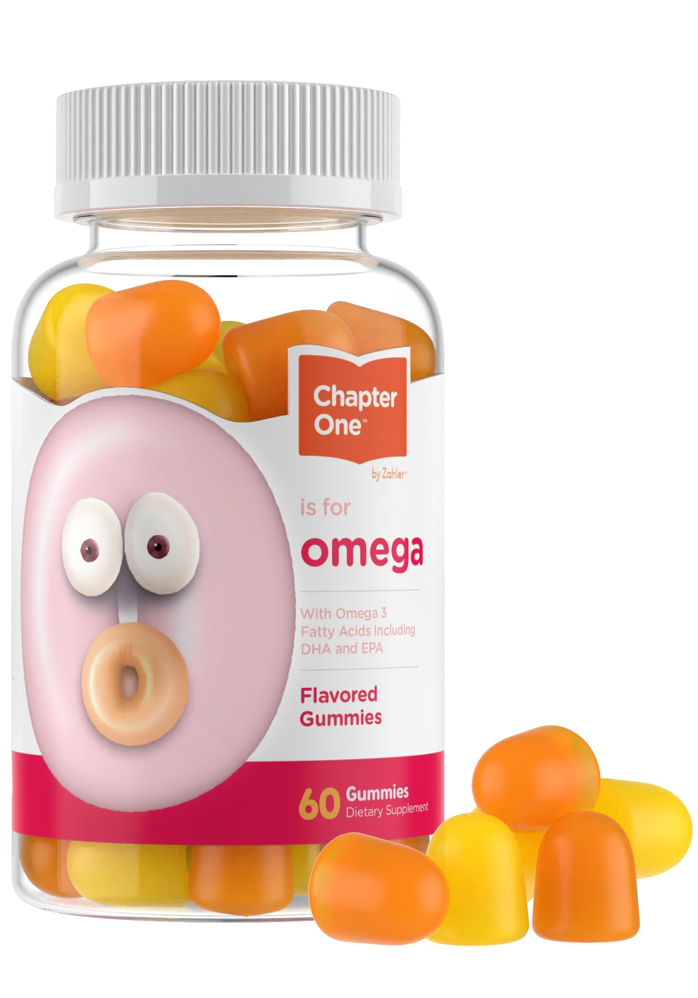 Foto 2 pulgar | Gomitas Omega 3 Zahler Chapter One Para Niños, 60 Unidades - Venta Internacional.