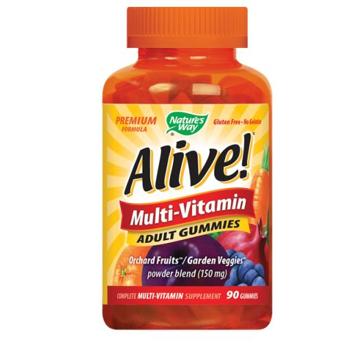 Foto 2 pulgar | Complementa Las Gomitas Multivitamínicas Para Adultos De Nature's Way Alive - Venta Internacional.
