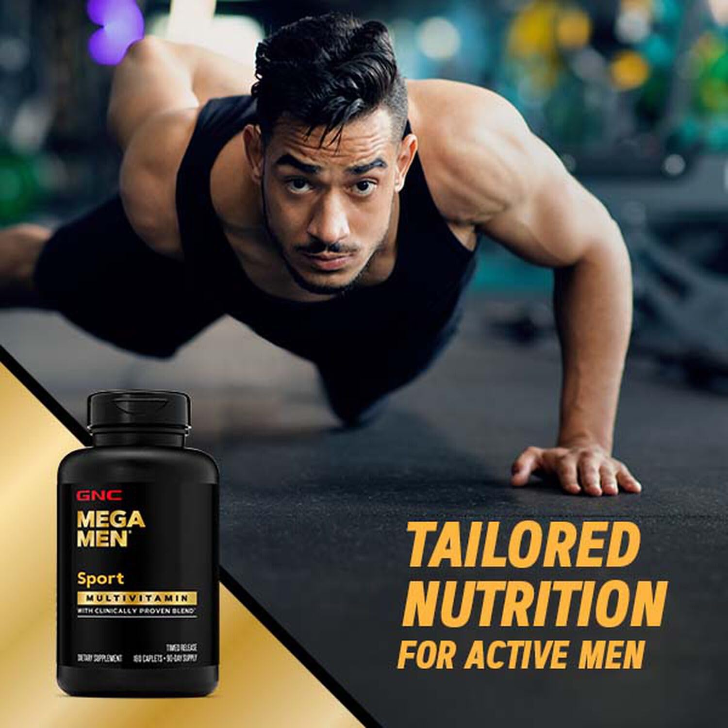 Foto 8 pulgar | Multivitamínico Gnc Mega Men Sport Performance 90 Comprimidos - Venta Internacional.