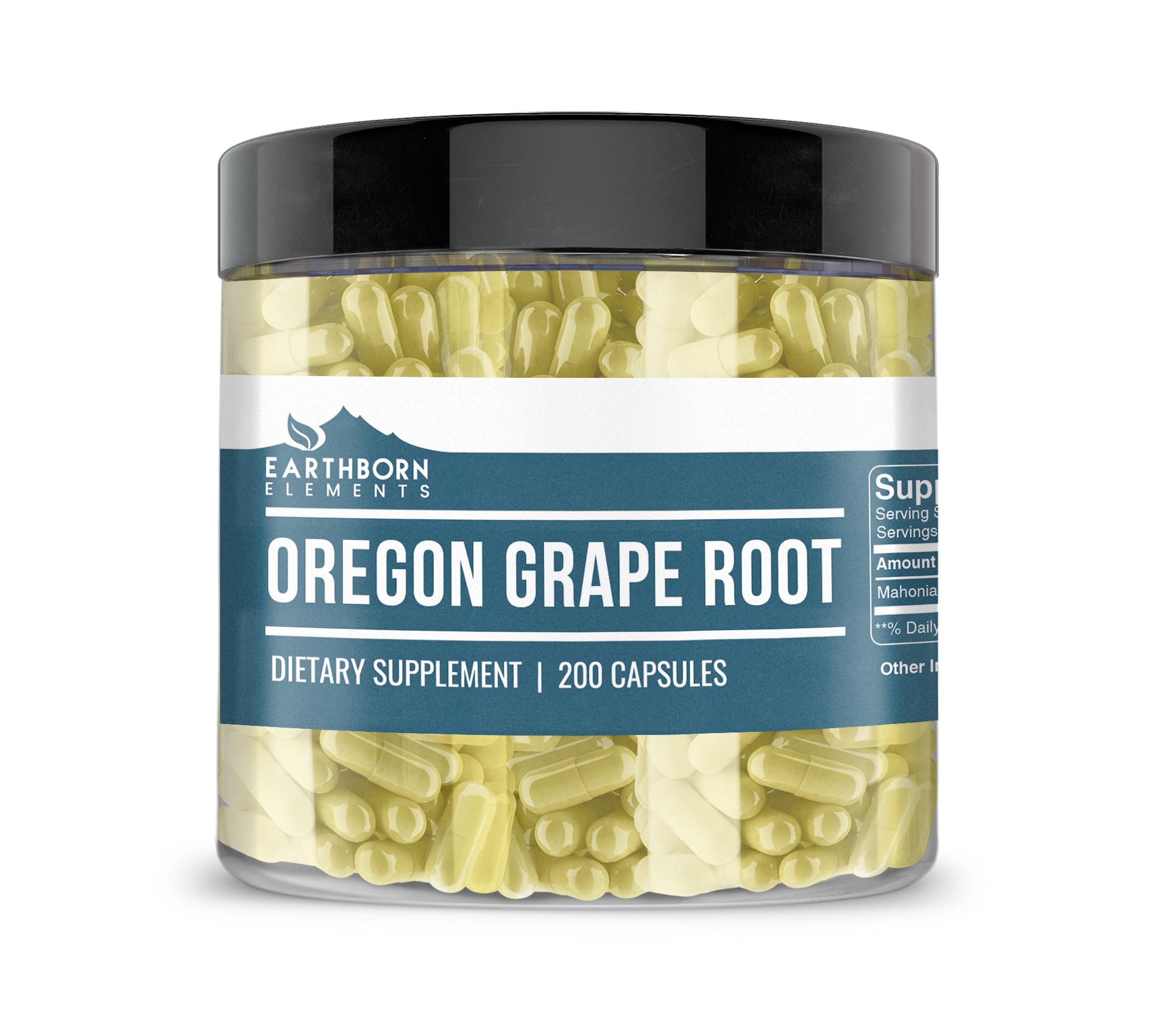 Foto 1 | Suplemento Dietético Earthborn Elements Oregon Grape Root 200 Cápsulas - Venta Internacional.