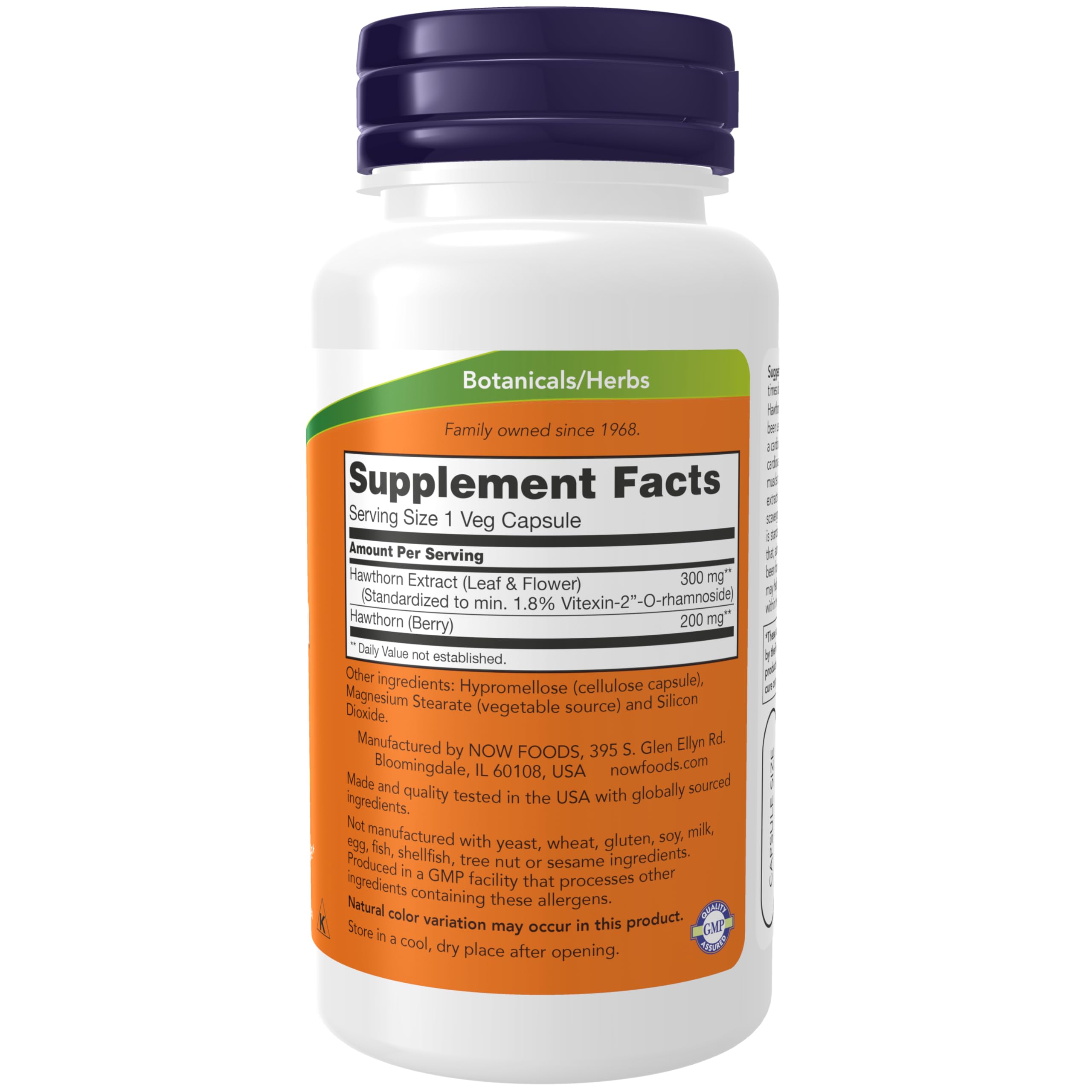 Foto 3 pulgar | Suplementos Now Foods Extracto De Espino Blanco 300 Mg 90 Cápsulas Vegetarianas - Venta Internacional.