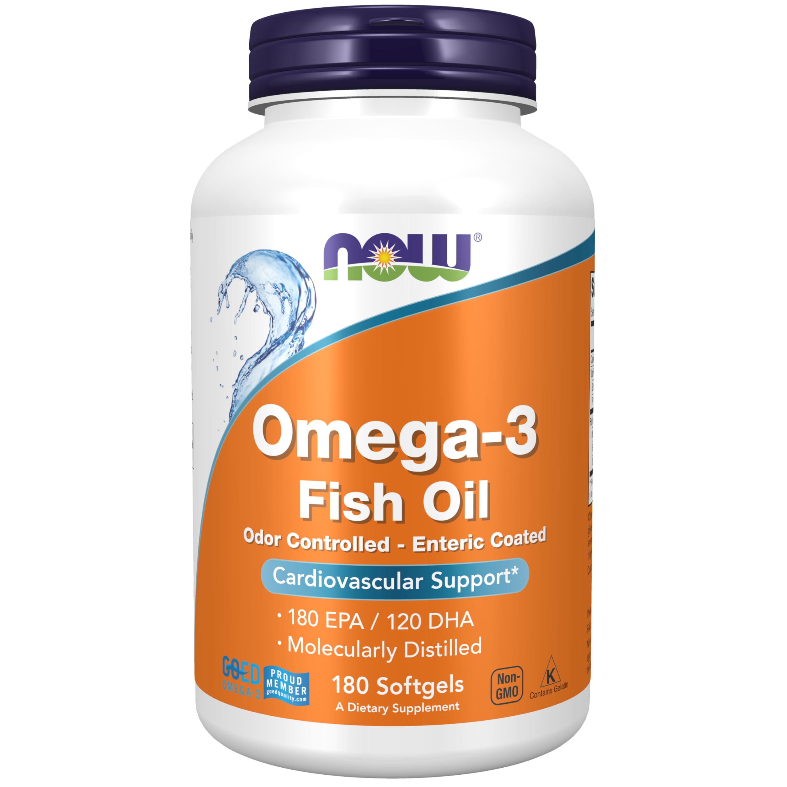 Foto 2 pulgar | Suplementos Now Foods Omega-3 180 Epa/ 120 Dha 180 Cápsulas Blandas - Venta Internacional.