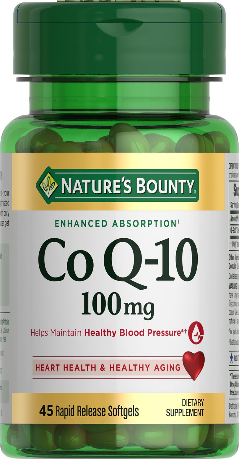 Foto 1 | Suplemento Nature's Bounty Coq10 100 Mg Para La Salud Del Corazón, 45 Cápsulas Blandas - Venta Internacional.