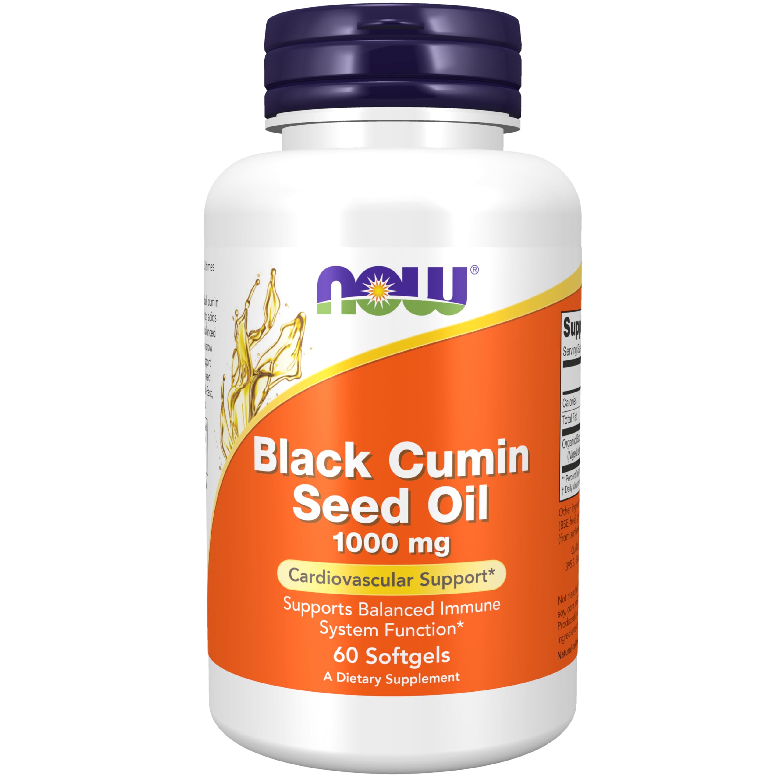 Foto 2 pulgar | Aceite De Semillas De Comino Negro Supplements Now Foods, 1000 Mg, 60 Cápsulas Blandas - Venta Internacional.