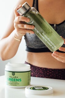 Foto 5 | Valara Greens Jugo Verde En Polvo Sabor Original, Sin Azúcar, Alto En Fibra, Ingredientes Naturales 270gr